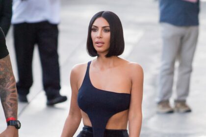 Kim Kardashian Debuts a New Blunt Bob