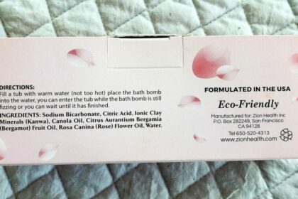 Zion Health Ancient Clay Moisturizing Bath Bombs With Rose And Bergamot Oil Review