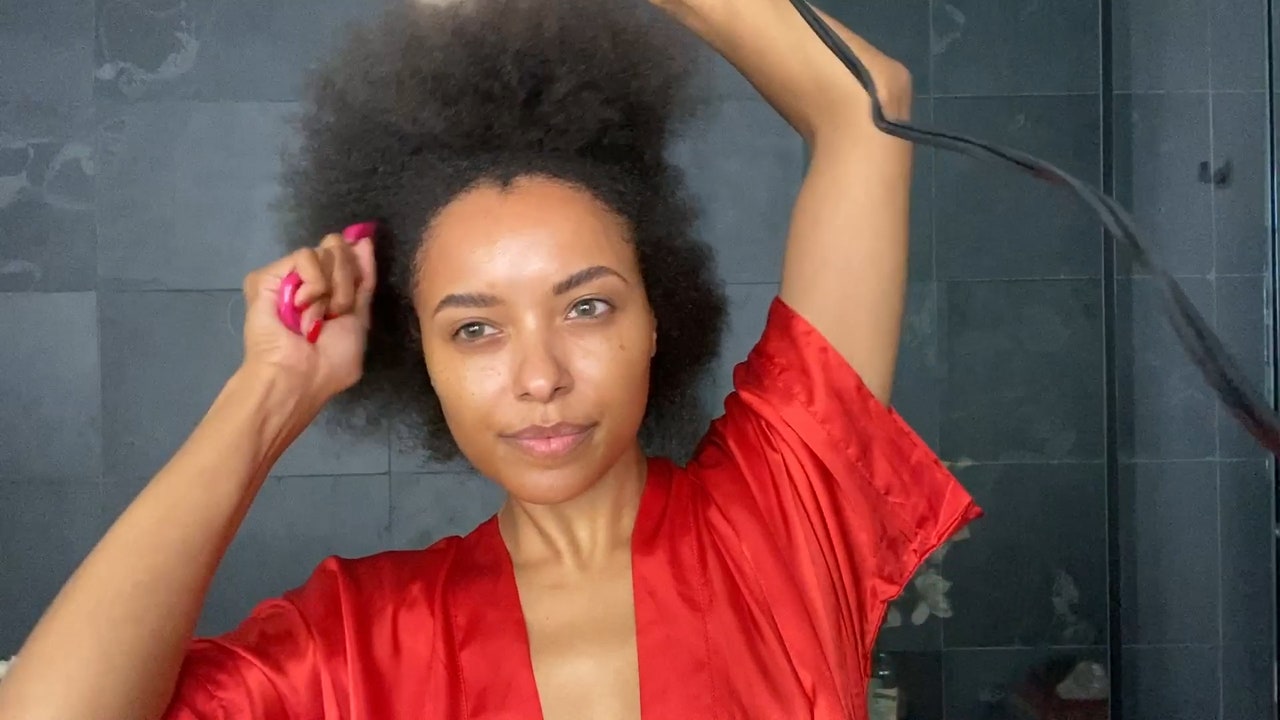 Kat Graham Fell In Love with Her Natural Hair While Filming Vogue’s Beauty Secrets