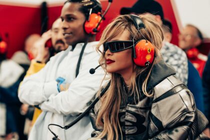 Inside the Ferrari Garage at the Las Vegas Grand Prix