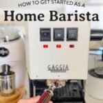 home barista espresso bar setup