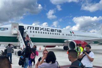 First airline lands a commercial flight at Tulum’s new airport