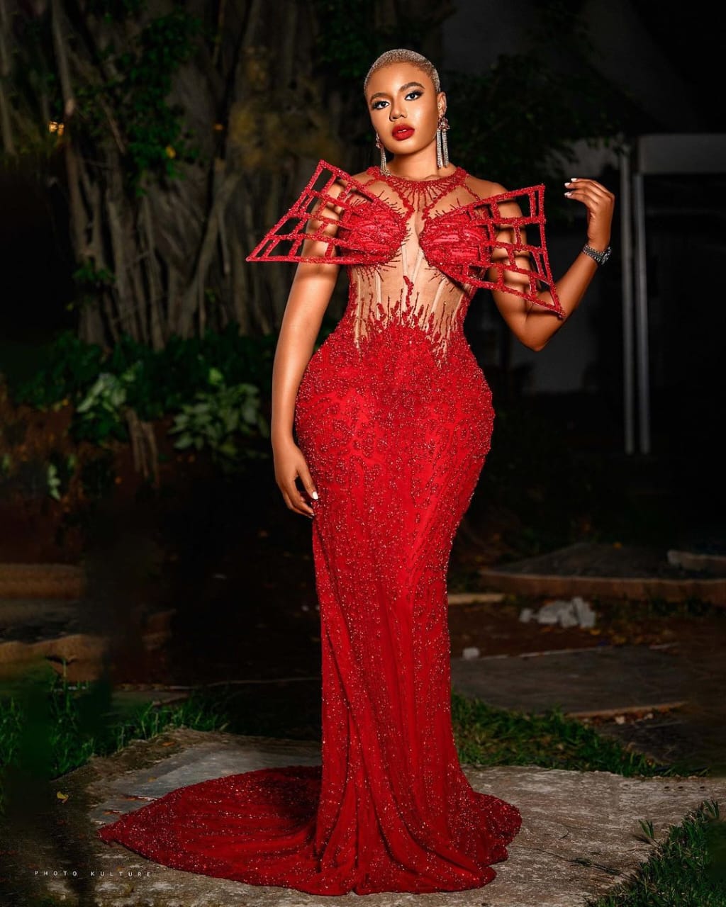 Festive Naija Celeb Looks To Pin For The Holidays