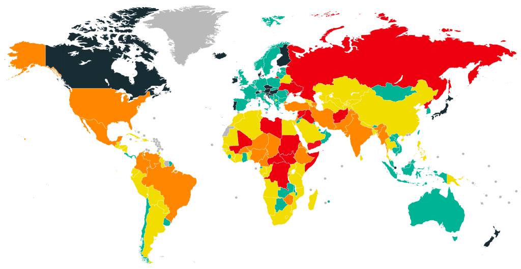 8 most dangerous countries in Asia