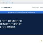U.S. Embassy Issues Travel Warning Reminder Over Continued Crime In Colombia