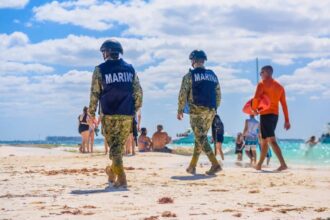 Mexican National Guard deployed to Los Cabos to increase security during spring break