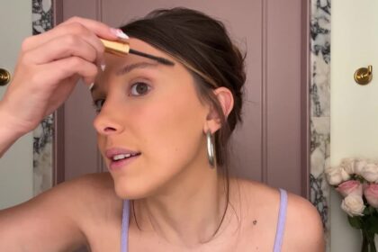 Millie Bobby Brownâs Calming Skin Care Routine and Date-Night Glam