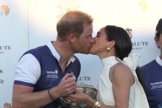 Meghan Markle Brings Pleats, PDA, and Vintage Chanel to the Polo