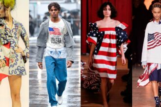 American Flag Fashion on the Runway, As Seen By Designers