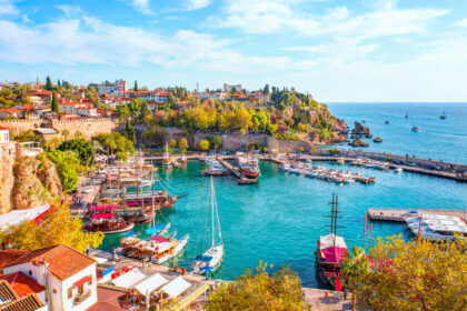 View Of Kaleici, Old Town Antalya In Turkiye, Mediterranean Coast, Eastern Europe, Western Asia