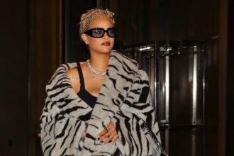 Rihanna Gives a â90s Coat a Totally 2024 Feel