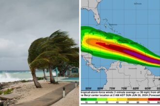 Hurricane Beryl is the first of more than seventeen named tropical storms expected in the Mexican Caribbean this year