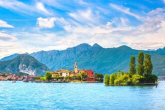 Move over Lake Como!  This lesser-known European lake spans two countries with epic views