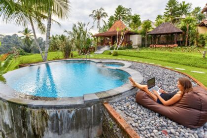 Digital nomads in Bali benefit from extensive communications infrastructure