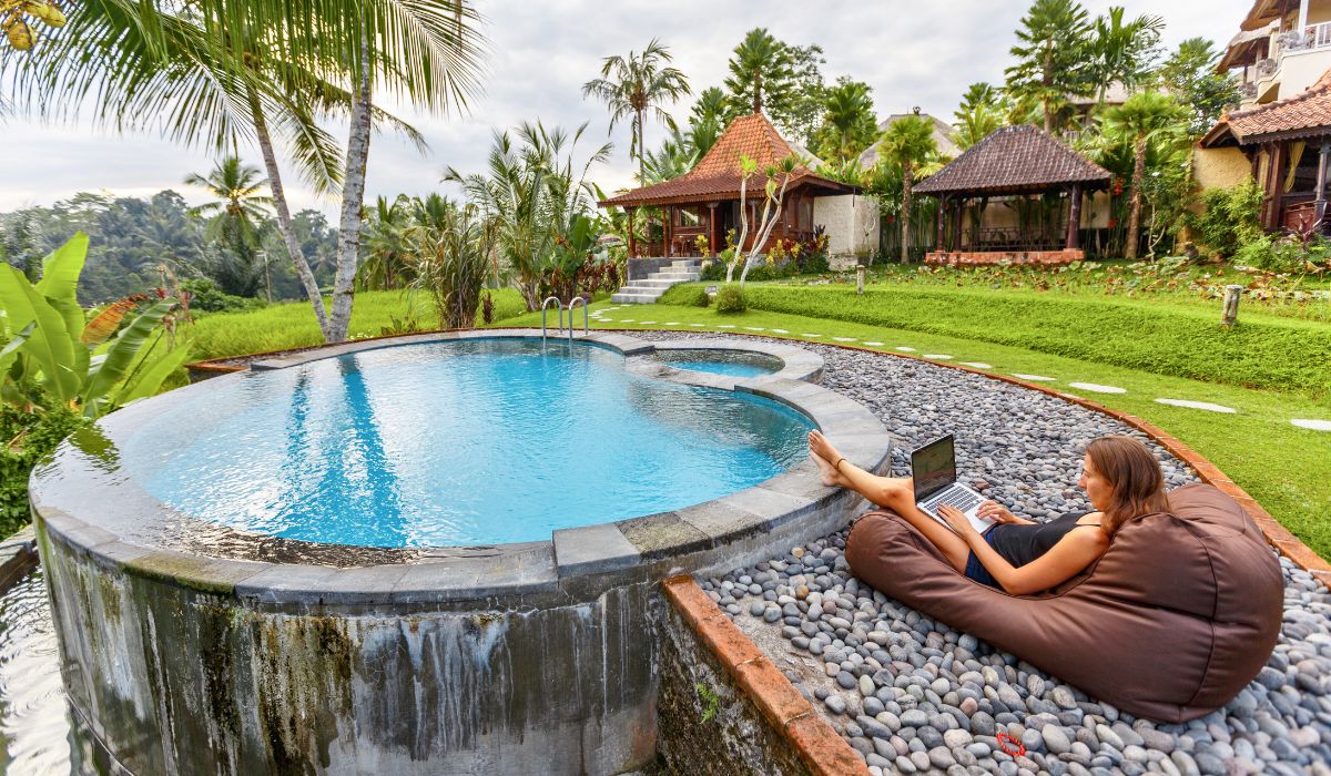 Digital nomads in Bali benefit from extensive communications infrastructure