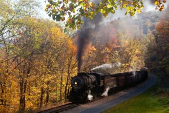 Fall train rides and timeless streets: this lesser-known mountain town should be your next East Coast getaway