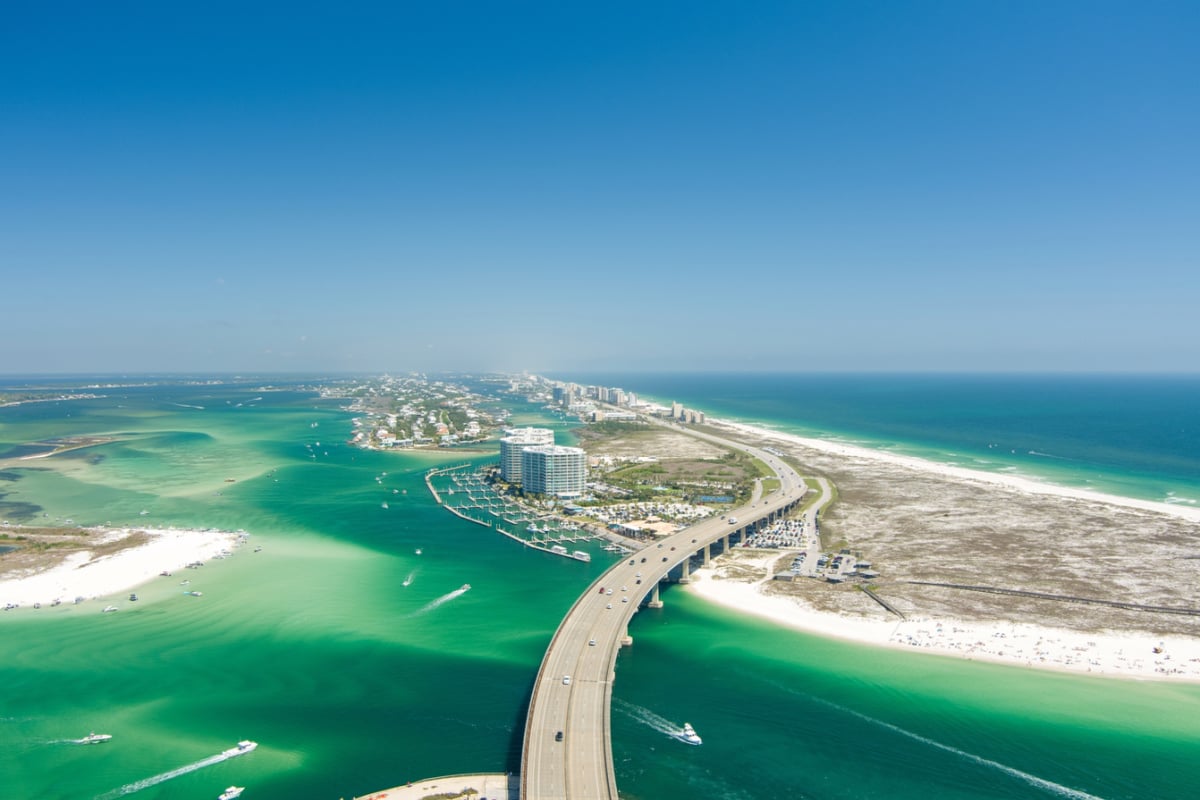 First commercial flights ever launched to the popular US seaside resort