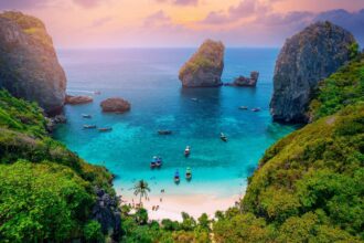 This tropical island in Thailand has dreamy beaches and luxury resorts starting from 4