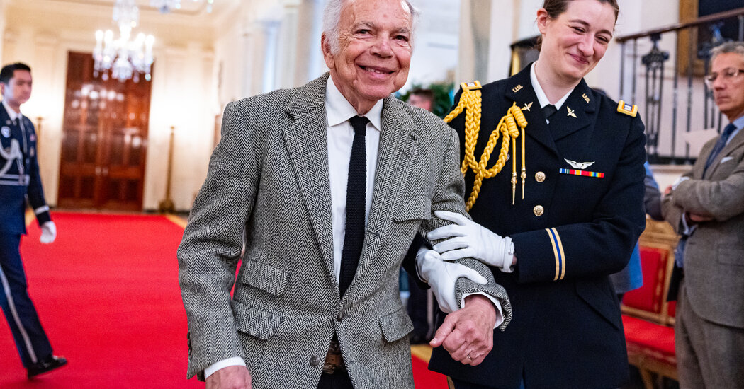 Ralph Lauren Receives Presidential Medal of Freedom