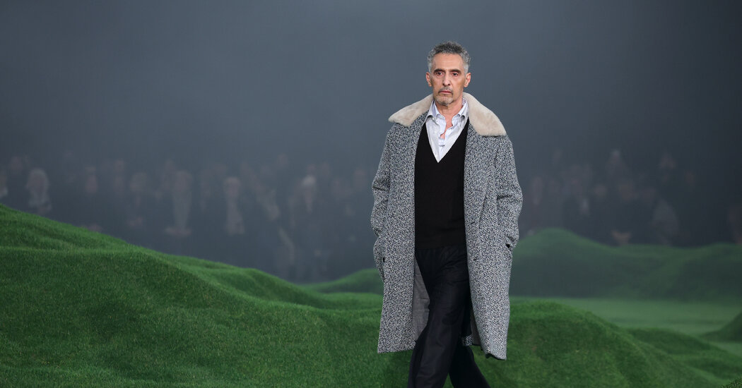 Fresh Off ‘Severance,’ John Turturro Tries Male Modeling