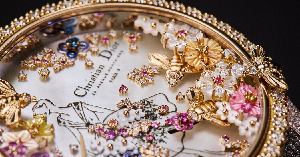 Craftsmanship Becomes a Focus of Jeweled Watches