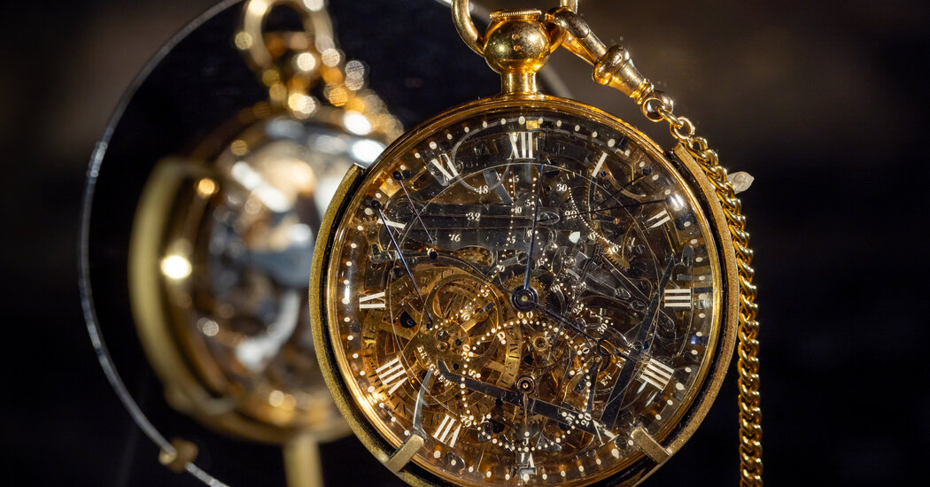 A Pocket Watch for Marie Antoinette Is Now on View in London