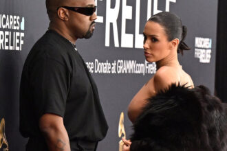 Kanye West’s Wife Bianca Censori Wears Sheer Dress to the 2025 Grammys