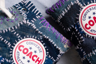Sneakers Become Art With a Traditional Japanese Sewing Skill