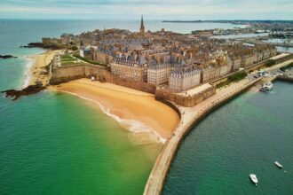 Go over the French Riviera! This destination has a beautiful coastline and medieval charm