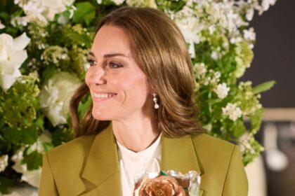 Kate Middleton Presents 2025 Queen Elizabeth II Award for Design