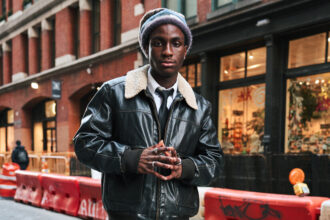 Street Style Look of the Week: A Business Casual Bomber Jacket