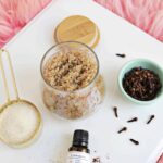 Homemade sugar scrub – a nice mess
