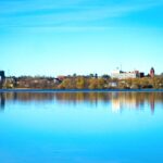 Hilton mentions Unknown Lake Town as the most amazing autumn from the midwest