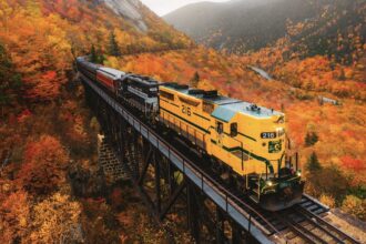 These 5 American picturesque train rides offer the best view of autumn this year