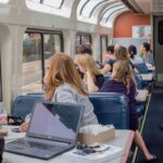 Train and bus traffic in the US is increasing amid flight chaos