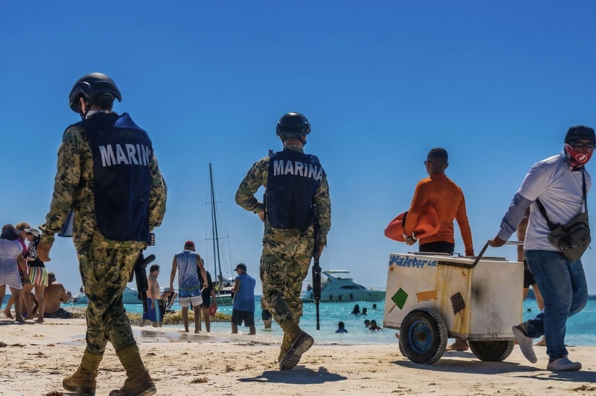 7,000 security personnel deployed to protect tourists in Cancun and Riviera Maya