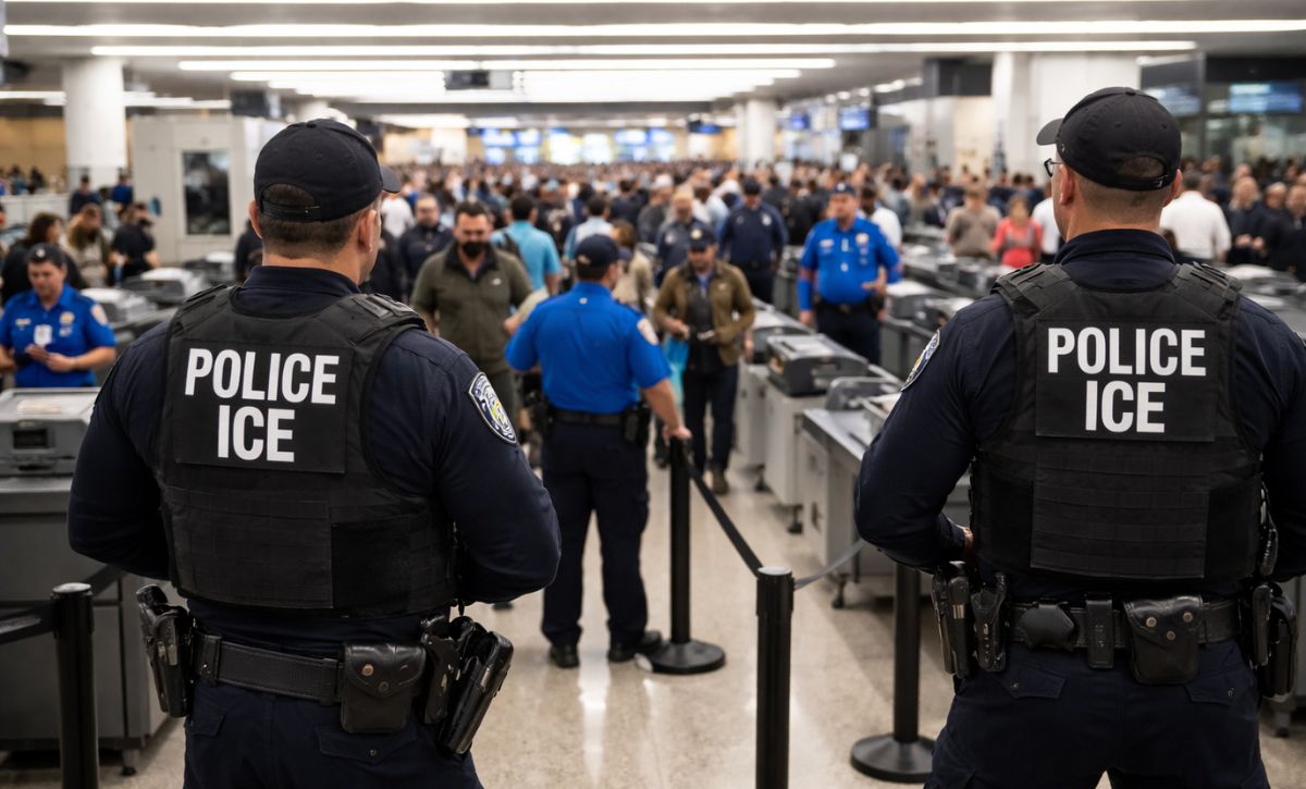 ICE implementation at American airports provokes resistance and criticism