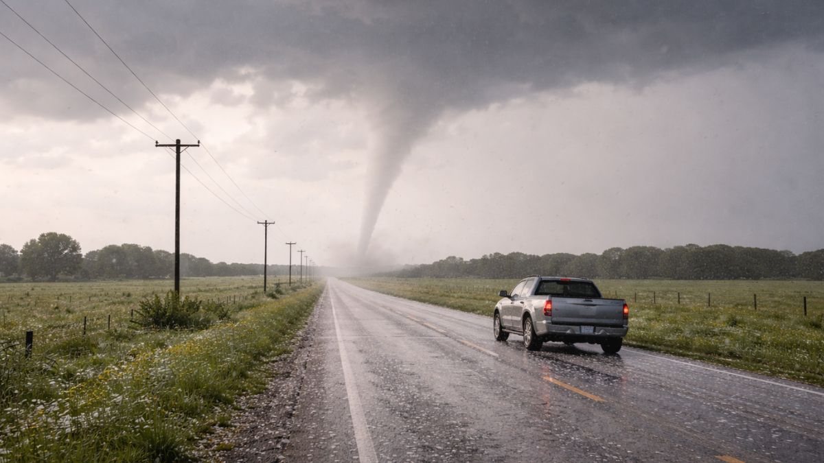 Tornado warning remains in effect for Callahan County, near Putnam, Texas