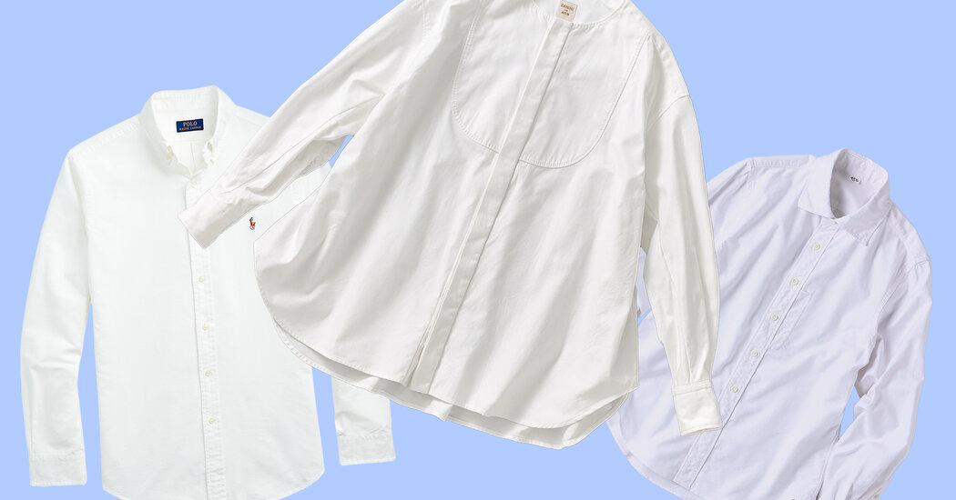 The Most Essential White Button-Down Shirts