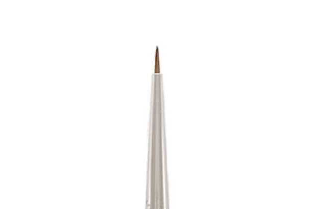 Can a gel liner brush make detailed line work easier for beginners?