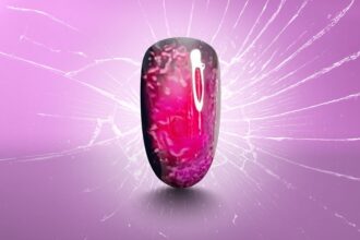 Abstract Gel Nail Designs: Why Cracked Glass Wins