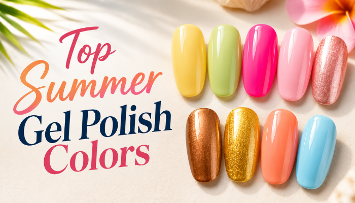 The best summer gel polish colors to try in May 2026