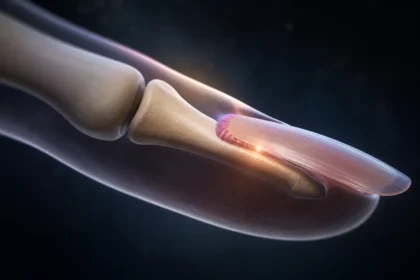 What happens if the nail matrix is ​​damaged?