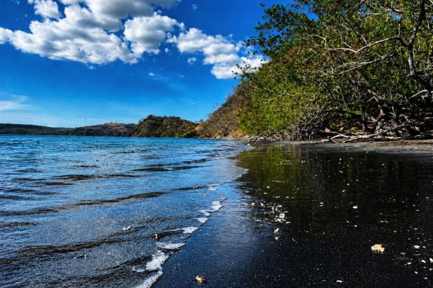 This Costa Rican all-inclusive hotel has a black sand bay and a secret beach next door