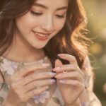 Blooming gel nails get a dreamy summer makeover