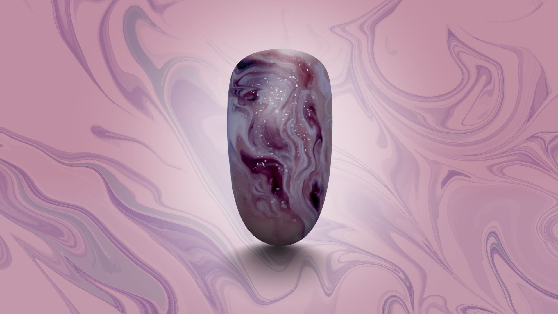 Chocolate Marble Nails: cozy gel look to know
