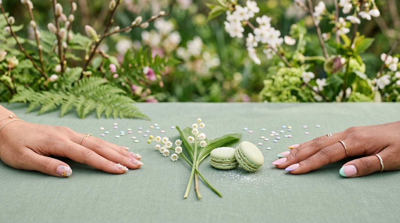 Spring gel nails: design ideas for 2026