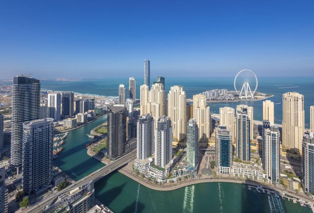 Dubai Skyline Sunny