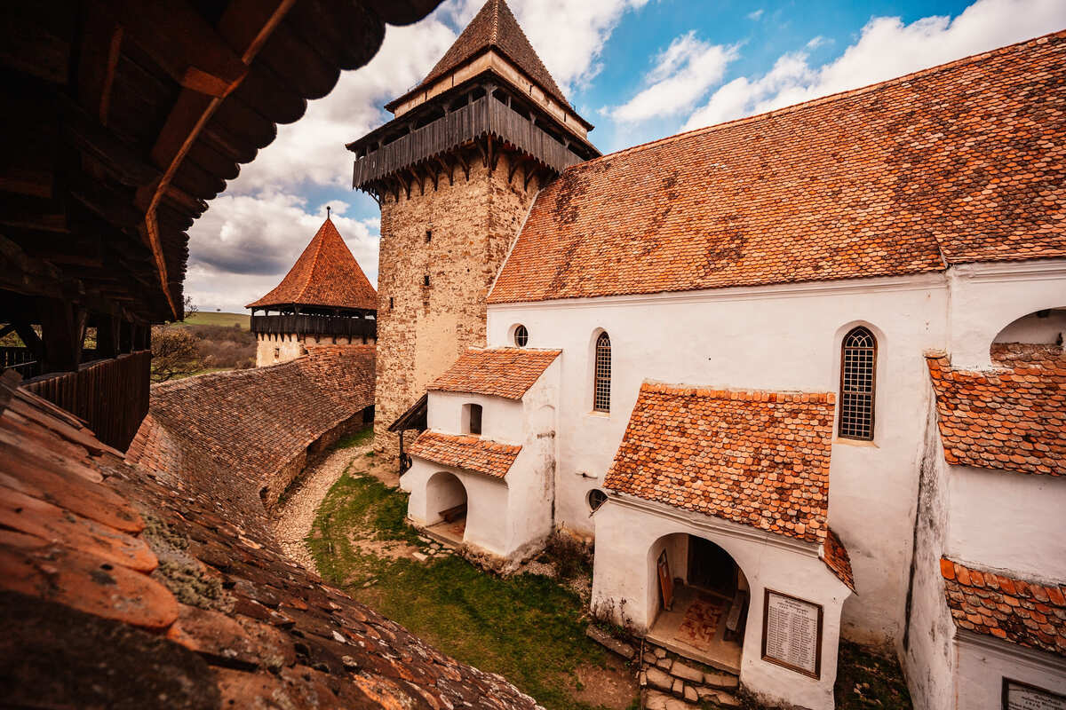 Fortified Church In Viscri, Romania