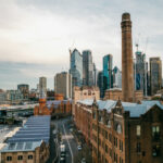 Views of The Rocks through to Sydney CBD, Sydney.